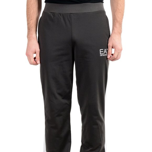 Emporio Armani EA7 "Train Tri" Gray Sweat Pants - Picture 1 of 5
